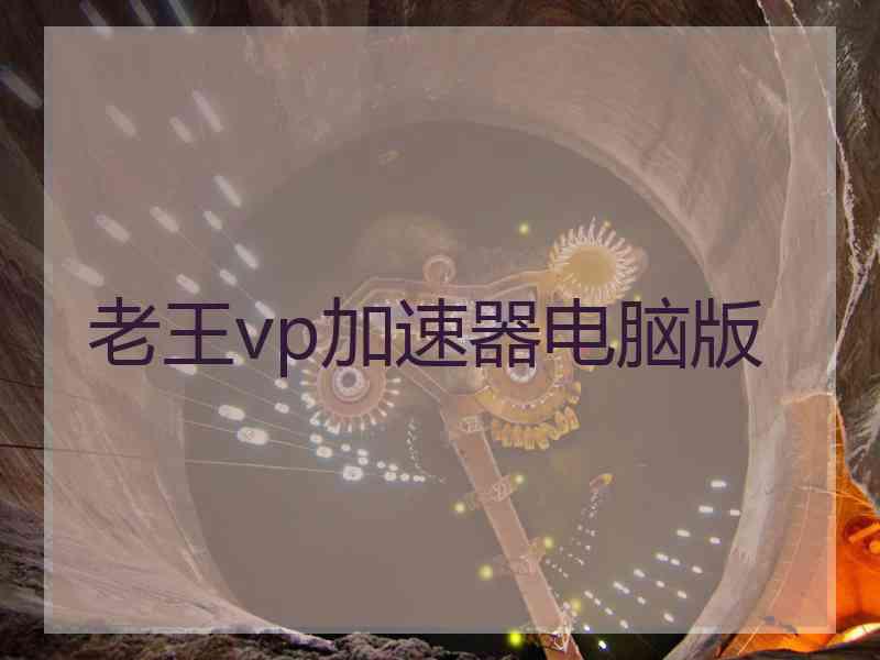 老王vp加速器电脑版