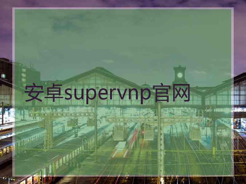 安卓supervnp官网