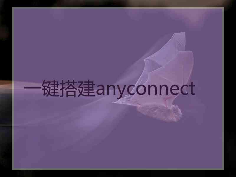 一键搭建anyconnect