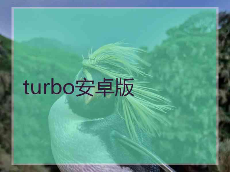 turbo安卓版