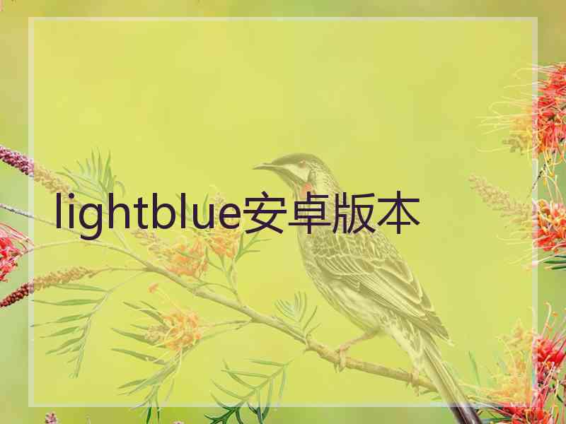 lightblue安卓版本