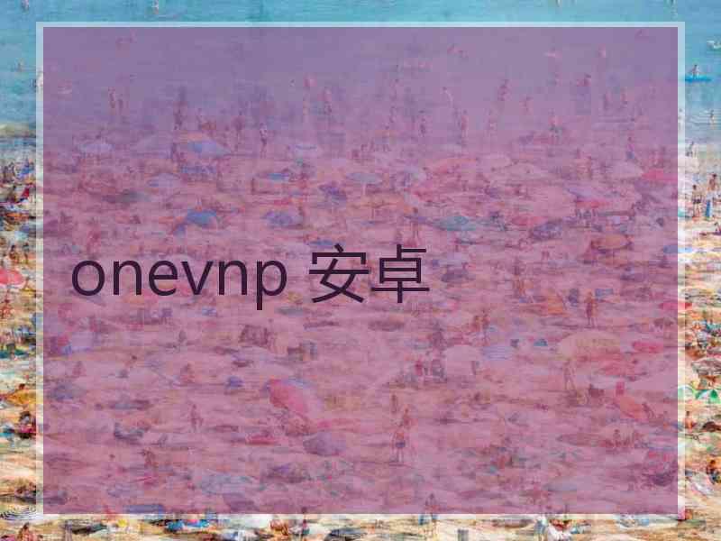 onevnp 安卓