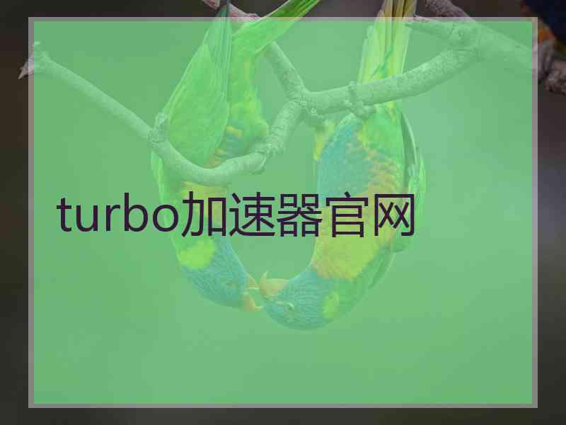 turbo加速器官网